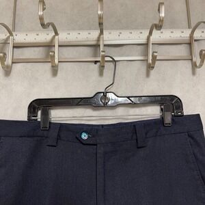 Gruppo Artigiani Pants Men 36x30 Blue Sartore Winter Flannel Textured Italy Wool